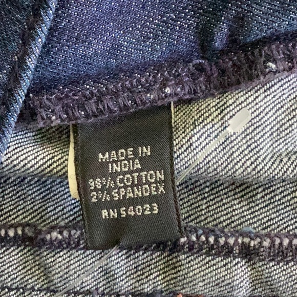 🦋NWOT Banana RepublicSo Fun Size 26 R Awesome Denim Skirt Wardrobe Must Have🦋 - Picture 10 of 10